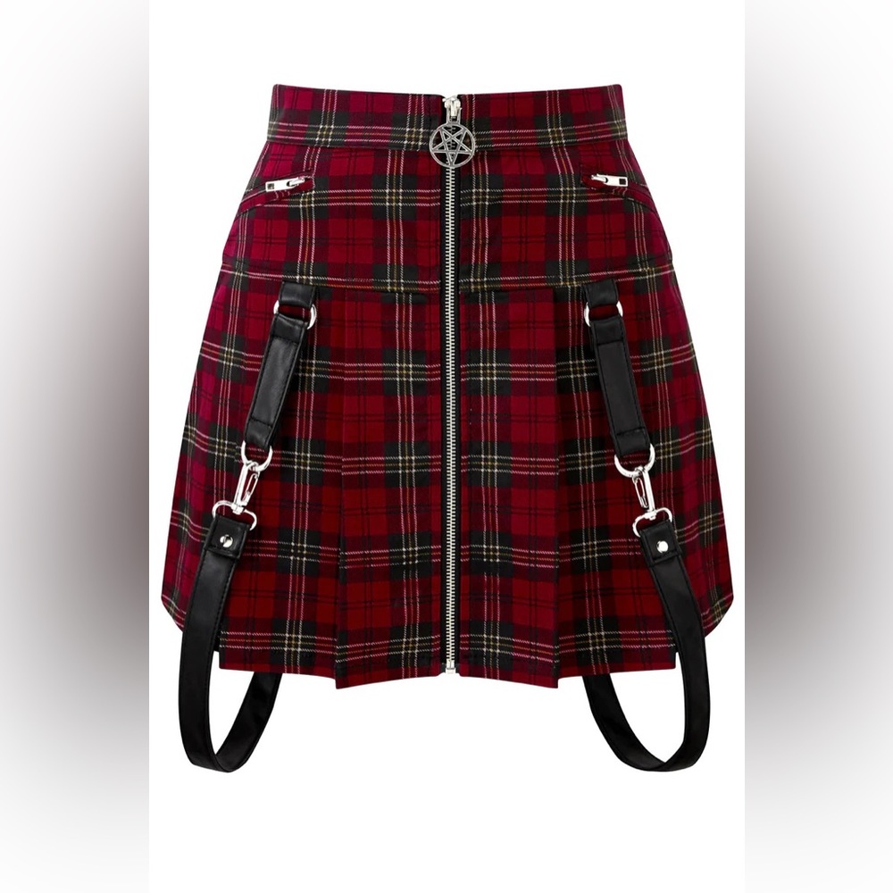 Killstar Dead Beatz Mini Skirt